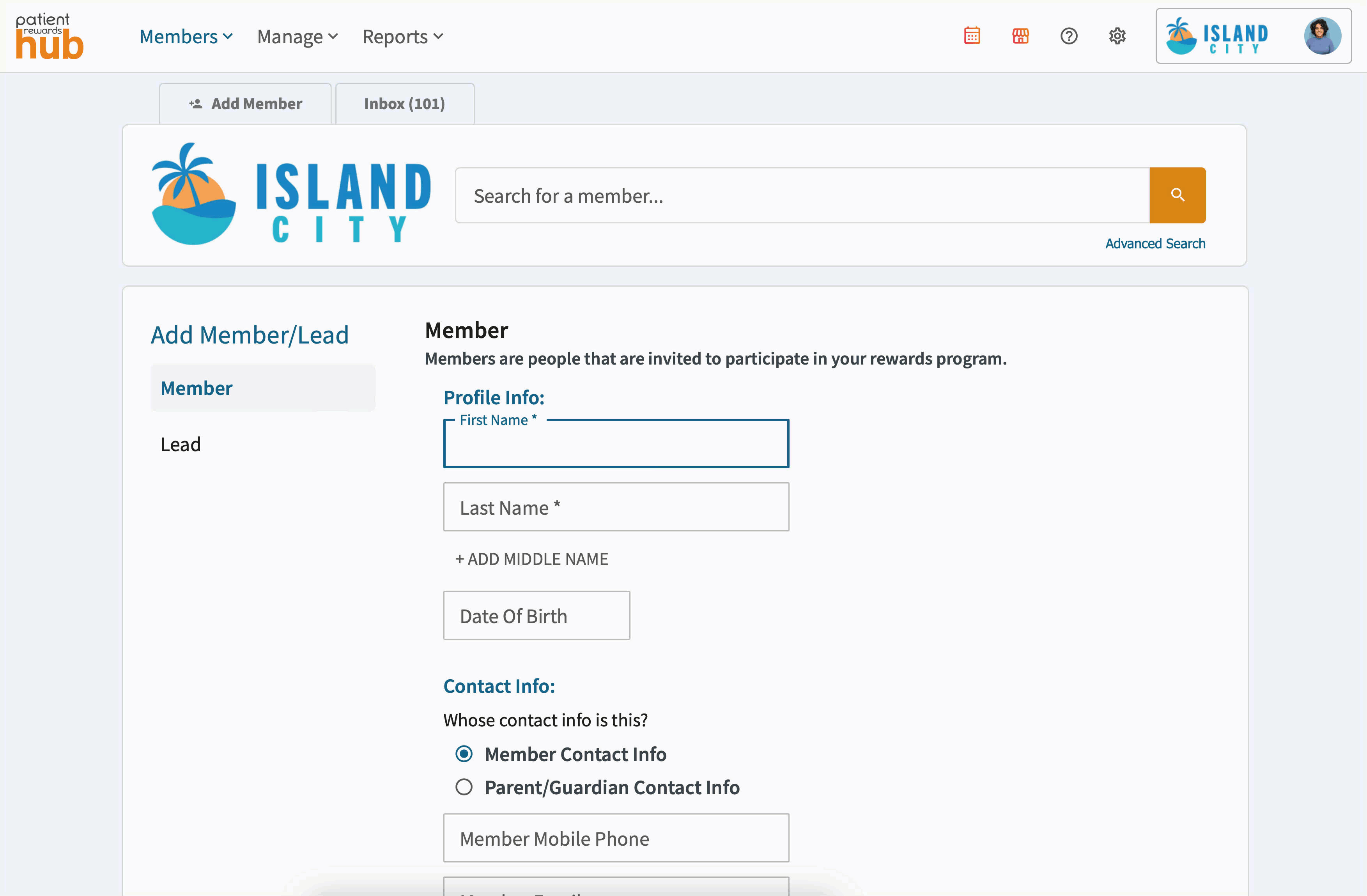 2. Add MEMBERS (patient log-in).gif