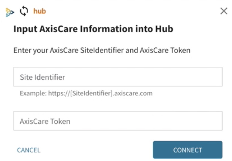AxisCare Integration – Hub Support Center