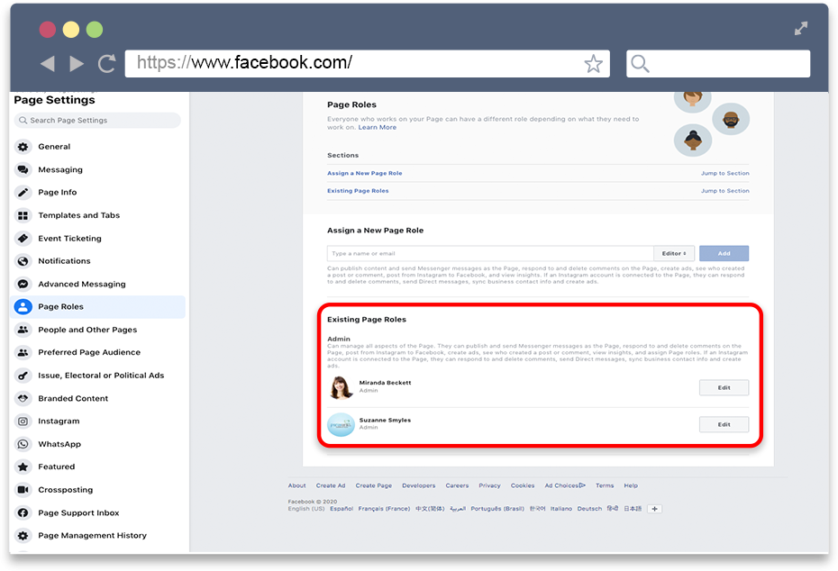 Learning More: Facebook FAQ's – Hub Support Center